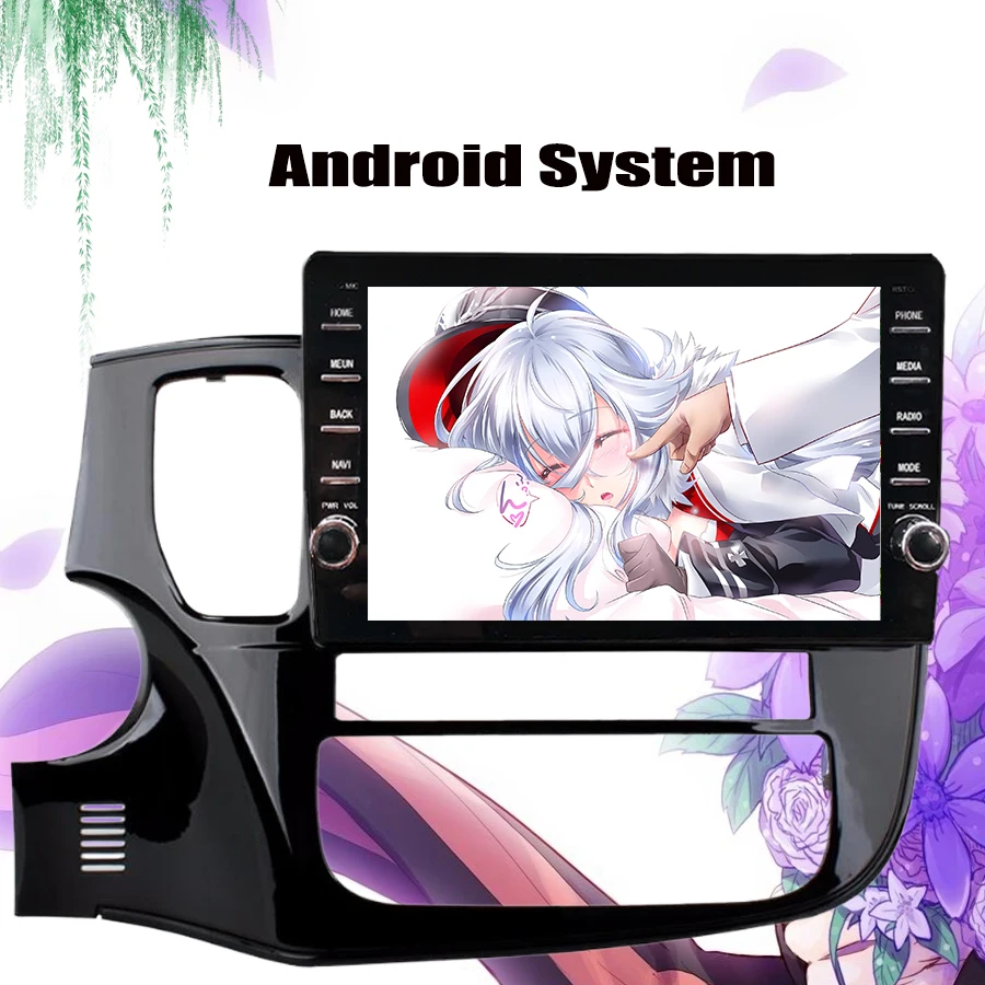 

Android 9.0 Car DVD for Mitsubishi Outlander 2014-2018 3G/4G GPS radio video Multimedia player 4+64gb IPS Head Unit Stero
