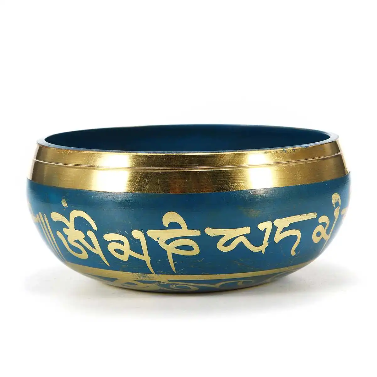  Singing Bowl Chakra Meditation 8.5cm Tibetan Buddhism Yoga Healing Relaxation Low Frequency Sound D