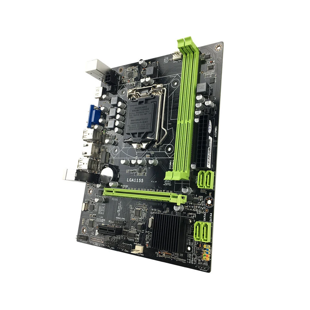 Jingsha H61 материнская плата LGA 1155 M ATX LGA1155 DDR3 Материнская Core i5 3330 ЦП 32 ГБ для ПК