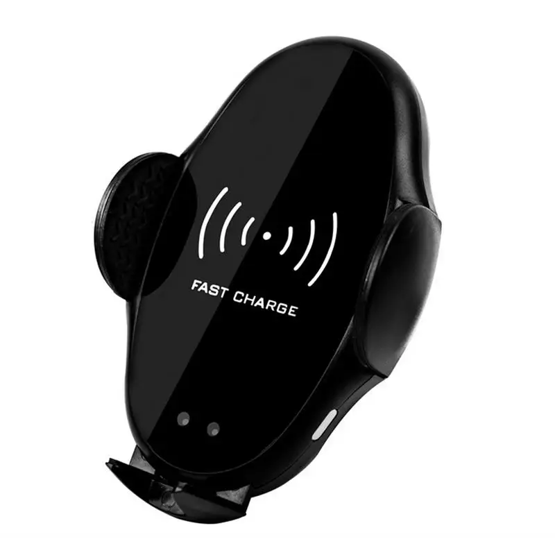 Wireless Car Charger 10W Qi Fast Charging Car Phone Holder One-Hand Operation Compatible For Samsung Galaxy S10 S9 S8 S7 Edge S7