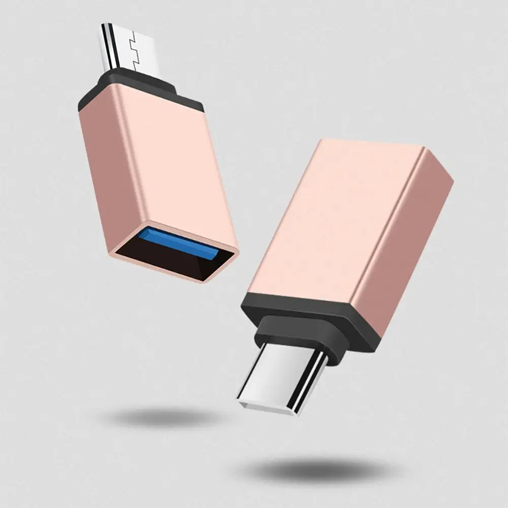 Универсальный адаптер Type C к USB OTG конвертер для мыши клавиатуры сотового