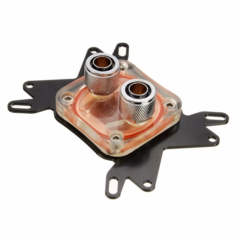

LEORY Water Cooling Block for Intel AMD Copper CPU Cooler Heatsink For Computer CPU Radiator Intel Universal