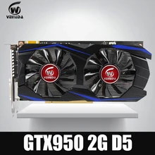 Видеокарта VEINEDA GTX950 2GB 128Bit GDDR5 видеокарта для игр nVIDIA Geforece