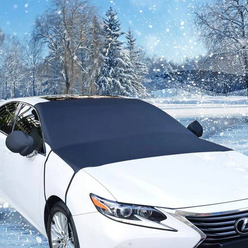 Universal 205x150cm Car Windshield Cover Snow Ice Sun SUV Frost Window
