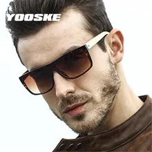YOOSKE бамбуковые солнцезащитные очки для мужчин и женщин, Винтажные Солнцезащитные очки для вождения, деревянные очки, ретро брендовые дизайнерские очки для мужчин и женщин