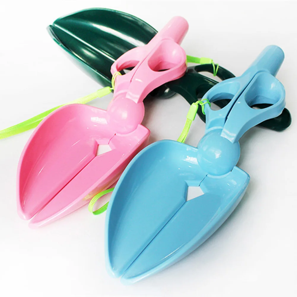 

Pet Scissors Pickup Quick And Easy Pooper Scooper Dog Clipper Shovel Pet Cleaner Cat Pickup Clean Dog Clips Pick Up Random Color