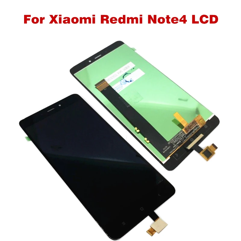 Мобильный телефон ЖК-дисплей для Xiaomi Redmi Note 4 Дисплей MTK Helio X20 Сенсорный экран