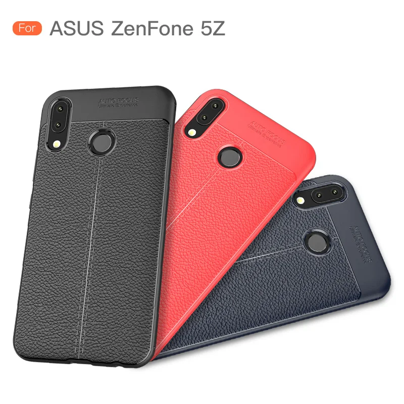 Кожаный чехол для Asus ZENFONE MAX ZB602KL ZB601KL Pro мягкий силиконовый из ТПУ Для ZenFone Live (L1)