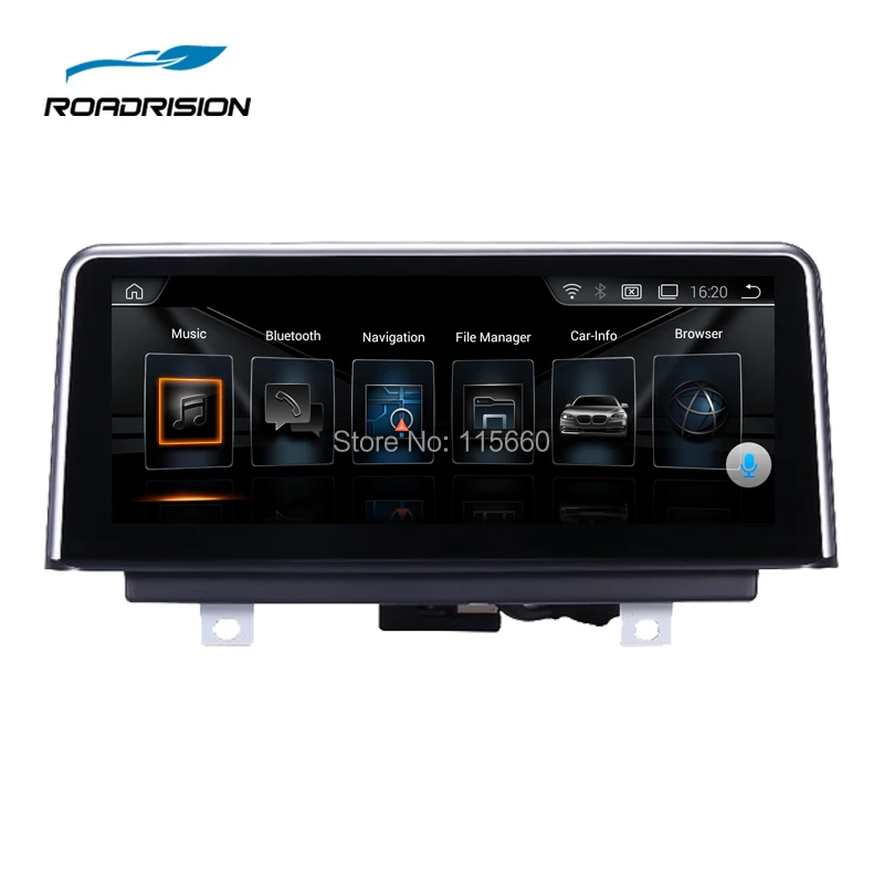 

RoadRision 10.25" Car Multimedia GPS Navigation Player For BMW 1series E81 E82 E87 E88 2005-2012 With 2G+32G Android 7.1 Radio