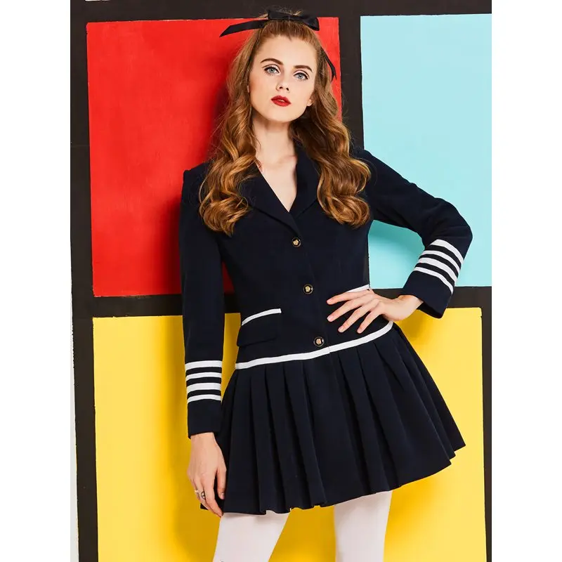 retro mini aline dress