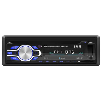 

1 Din Bluetooth Car Audio Stereo 60WX4 Car Radio 24V In-dash FM Aux Input Receiver USB MP3 MMC WMA Car Radio Mp3 Player