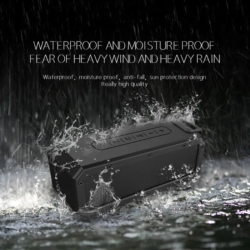 Водонепроницаемая портативная беспроводная Bluetooth Колонка X3 Pro Tws V4.2 Громкая связь