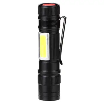 

Mini Charging Aluminum Light Flashlight Outdoor COB Flashlight