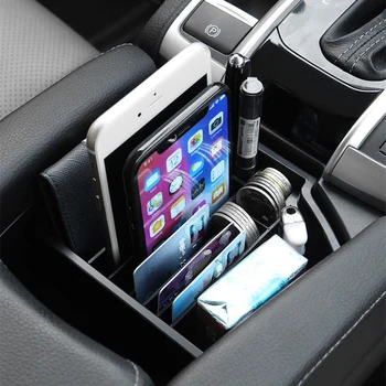 

For Honda Civic 10th 2016-2018 Center Console Armrest Storage Box Organizer Tray