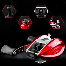 Высокоскоростная спиннинговая Рыболовная катушка Передаточное отношение 3,3: 1 Подшипники водонепроницаемые правосторонние приманки с леской рыболовные снасти Pesca