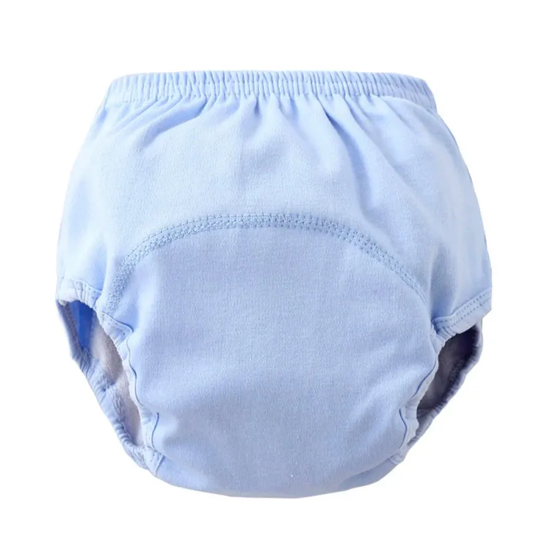 1 шт., спортивные штаны с рисунком для маленьких мальчиков, горшок для девочек, водонепроницаемые трусики-подгузники, детское нижнее белье для новорожденных, хлопковый подгузник