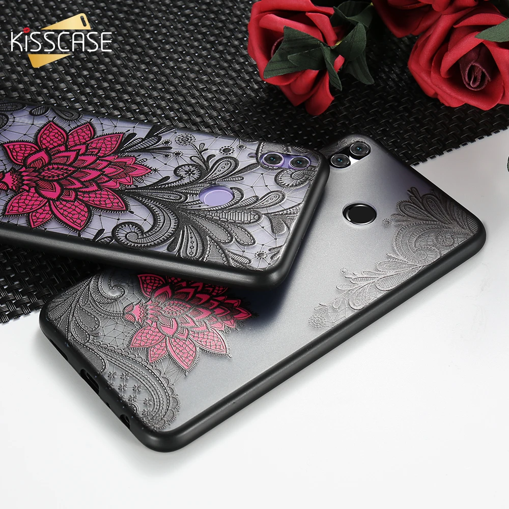 

KISSCASE Fashion Rose Pattern Case For Samsung Galaxy Note 9 8 Full Fitted Soft Case For Samsung S8 Plus S8 S9 S7 Edge S6 Funda