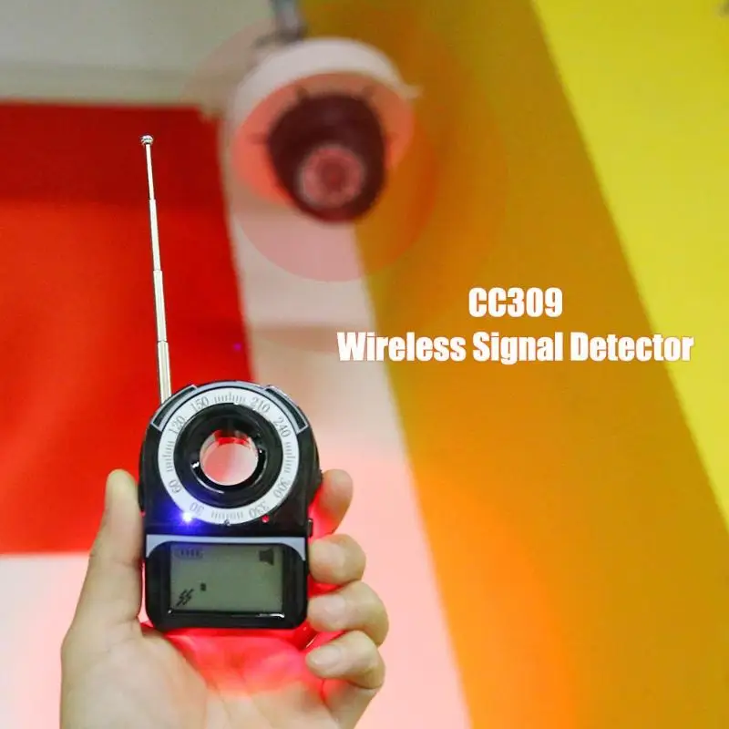 CC309 беспроводной детектор сигнала анти откровенный камера gps-локатор Tracker (ЕС)