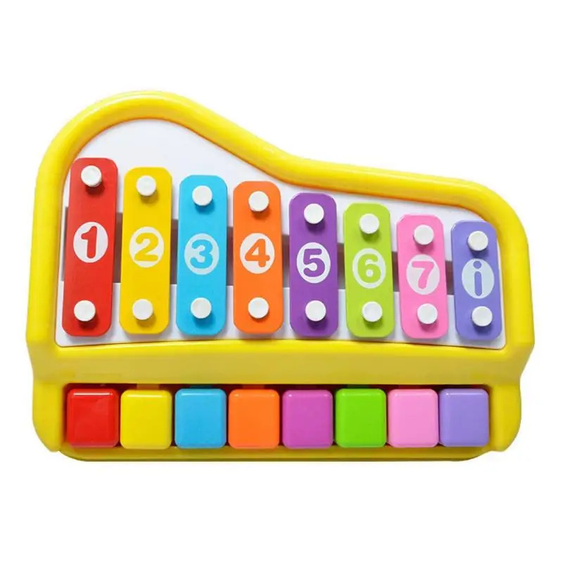 

Music Instrument Children Educational Early Hand Knocking Piano Multicolor Xylophon Develop Music Toy For Baby Sound Recognition