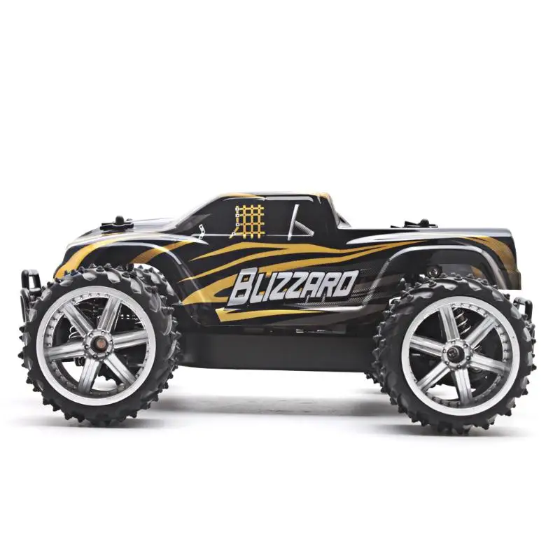 

High Speed RC Car Toy Model Electric RC Car 18KMH 2WD Off Road Remote Control Car (gold)Toys For Children Educational Gift