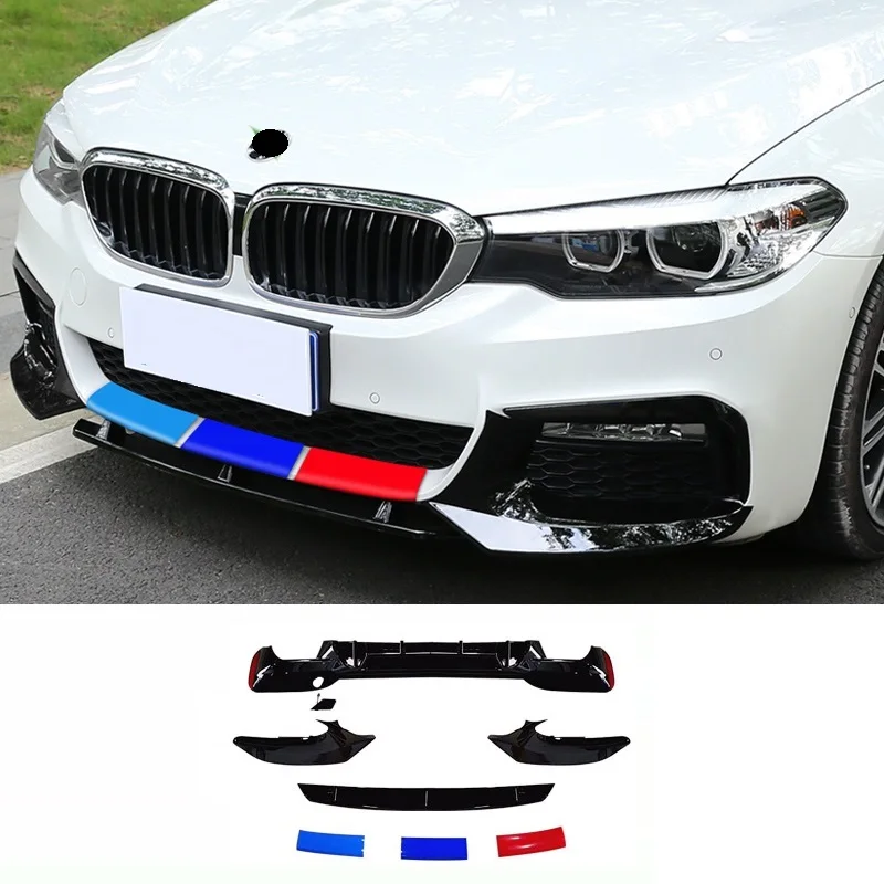 

Automovil Auto Parts Accessories Exterior Decorative Styling Front Tuning Car Lip Rear Diffuser Bumpers 18 FOR BMW 5 series