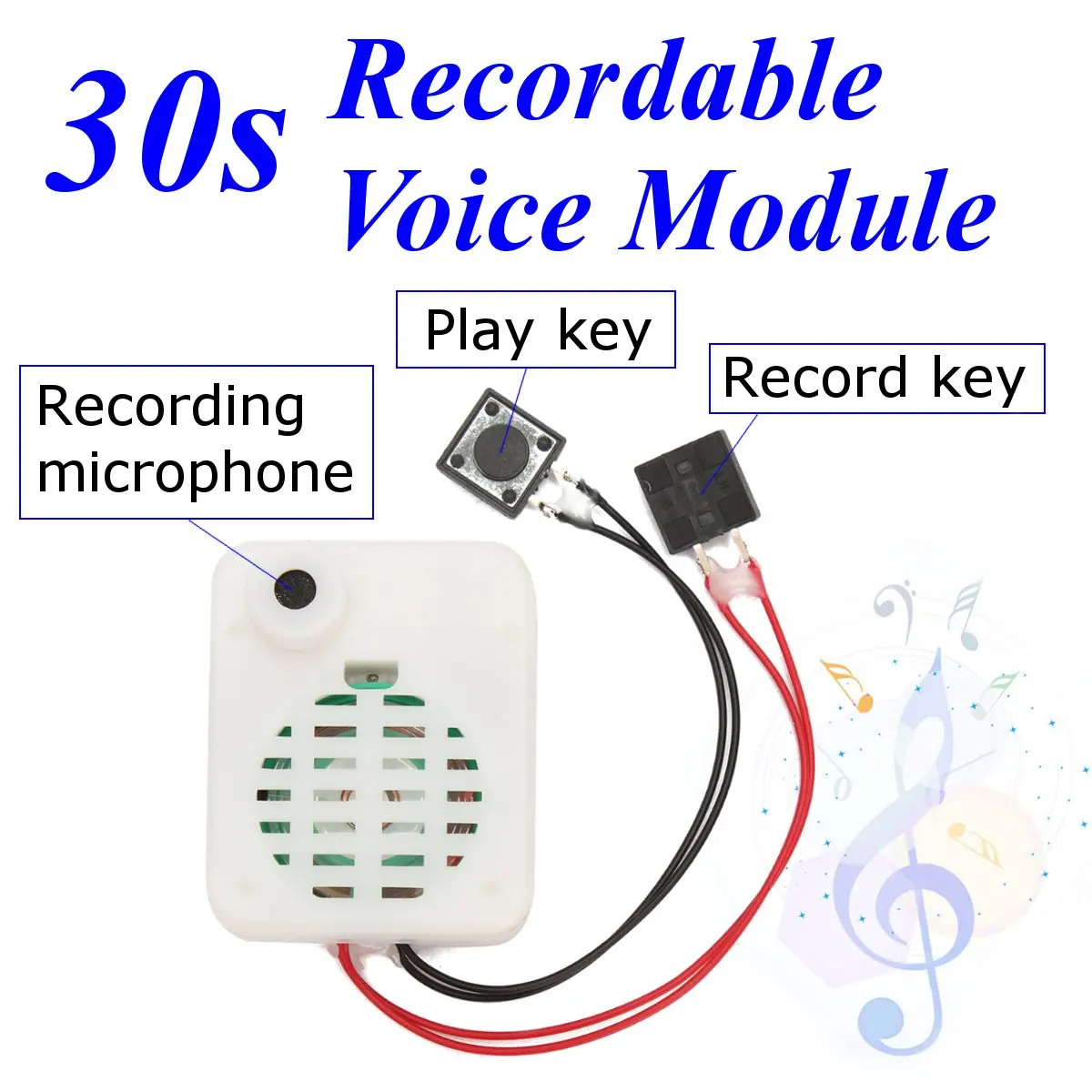 30 s botón grabable Módulo de voz caja de música registro de sonido F muñeca de felpa para eventos de fiesta juguete suministros de regalos 30 s botón grabable Módulo de voz caja de música registro de sonido F muñeca de felpa para eventos de fiesta juguete suministros de regalos
