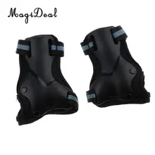MagiDeal 1 пара встроенных/роликовых коньков наручные щитки перчатки защита рук ладонь для скейтбордов Велоспорт катание на байдарках