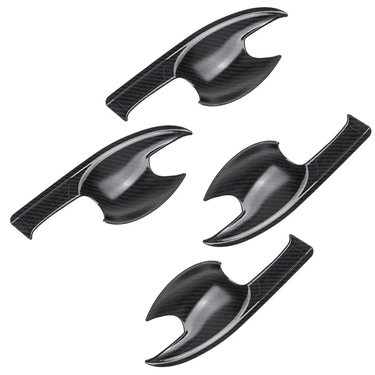 

Carbon fiber Car External Outer Door Bowl Protection Trim Sticker For MAZDA CX-5 CX5 CX 5 2017 2018 2019