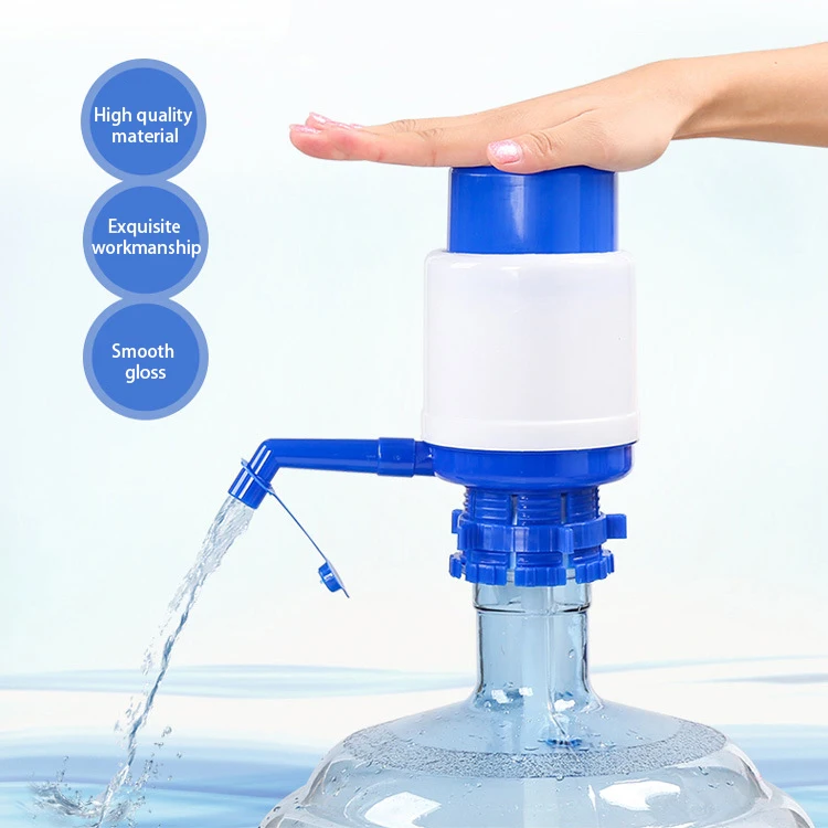 Водяной насос с дополнительной короткой трубкой и санитарным колпачком ручной питьевой воды