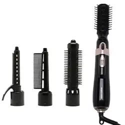 Фен-щетка 4-ин-1volumizer фен с ионизацией щетка электрическая Горячая воздушная расческа инструмент для завивки волос
