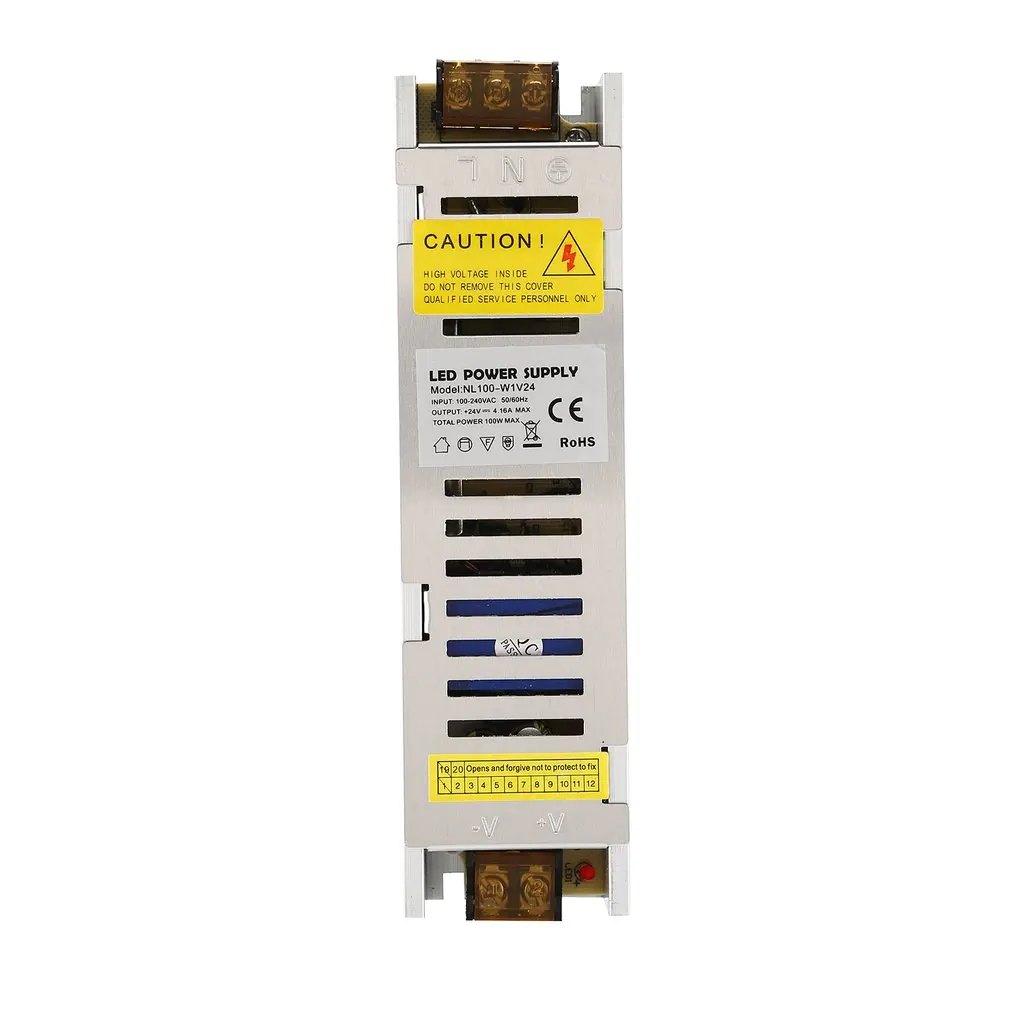 

DC 24V 100W LED Power Supply Switch Current Volt Driver Adaptor Switching Lighting Stabilized Transformer Constant Voltage
