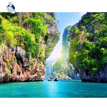 

Joy Sunday Diamond Painting Natural Scenery Square 5D Diamond embroidery Cross stitch Diamond Wall Painting Holiday gift