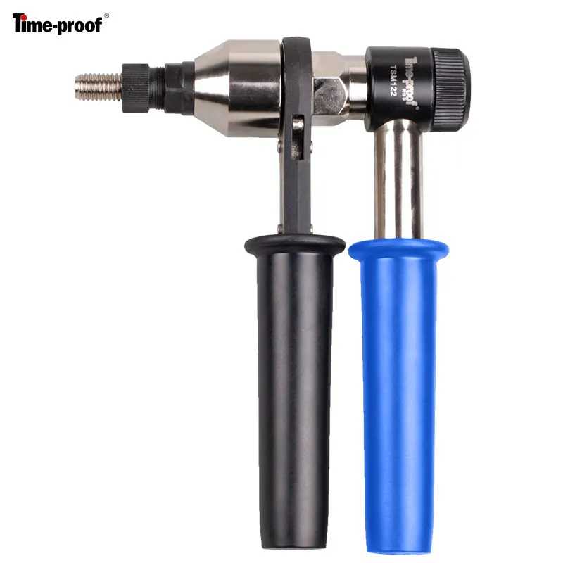 

Time-proof up to M12 Heavy-Duty Ratchet Nut Riveter Torque Hand Rivet Nut Gun Manual Nut Riveting Tool Mandrels for M5-M12
