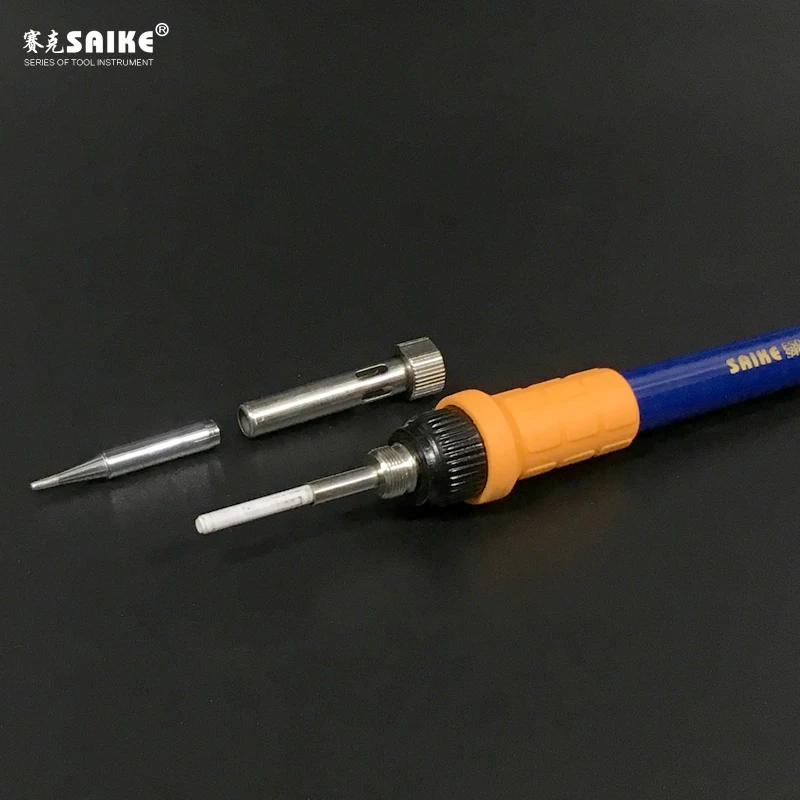 Ручка для паяльника SAIKE 928D 952D черная керамическая нагревательная сердцевина