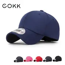 COKK, бейсболка, мужская, Snapback, шапки для мужчин, облегающая, закрытая, полная, женская, Gorras Bone, Мужская кепка, эластичная