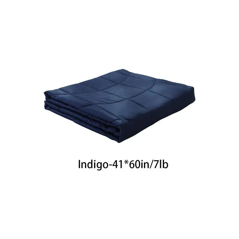 Высококачественное хлопковое гравитационное одеяло утяжеленное стеклянные