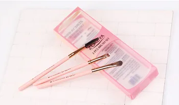 

3Pcs Pink Makeup Brushes Eyelash volume Eyebrow Eyeshadow Concealer Brush Makeup Brush Set Tool Pincel Maquiagem