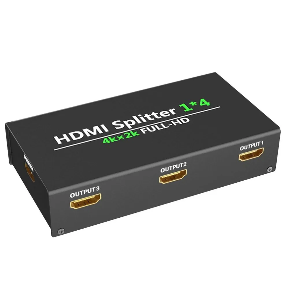 Разветвитель Aikexin Ultra HD 4K HDMI 1x2 /1x 4/1x8 f усилитель V1.4 питание 2/4/8 порт разветвитель Box