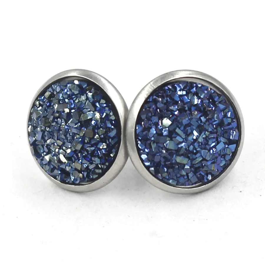Серьги пусеты JINGYANG серьги ручной работы на заказ 2018 12 мм|Серьги-гвоздики| |
