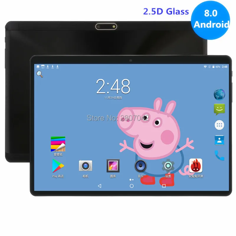 10 &quotAndroid 8 0 планшет 4 Гб RAM 64 ROM Octa Core 3G 4G FDD LTE с двумя слотами для sim карт и камерой