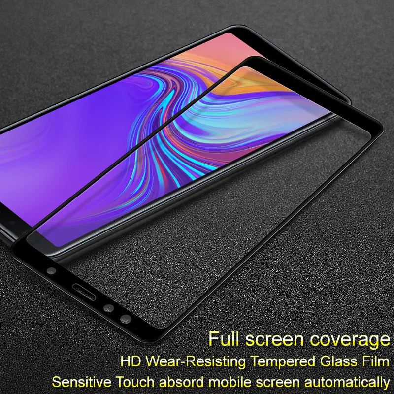 

For Samsung Galaxy A7 2018 A750F tempered glass film Imak Pro+ version Full coverage Screen Protector full protection fullscreen