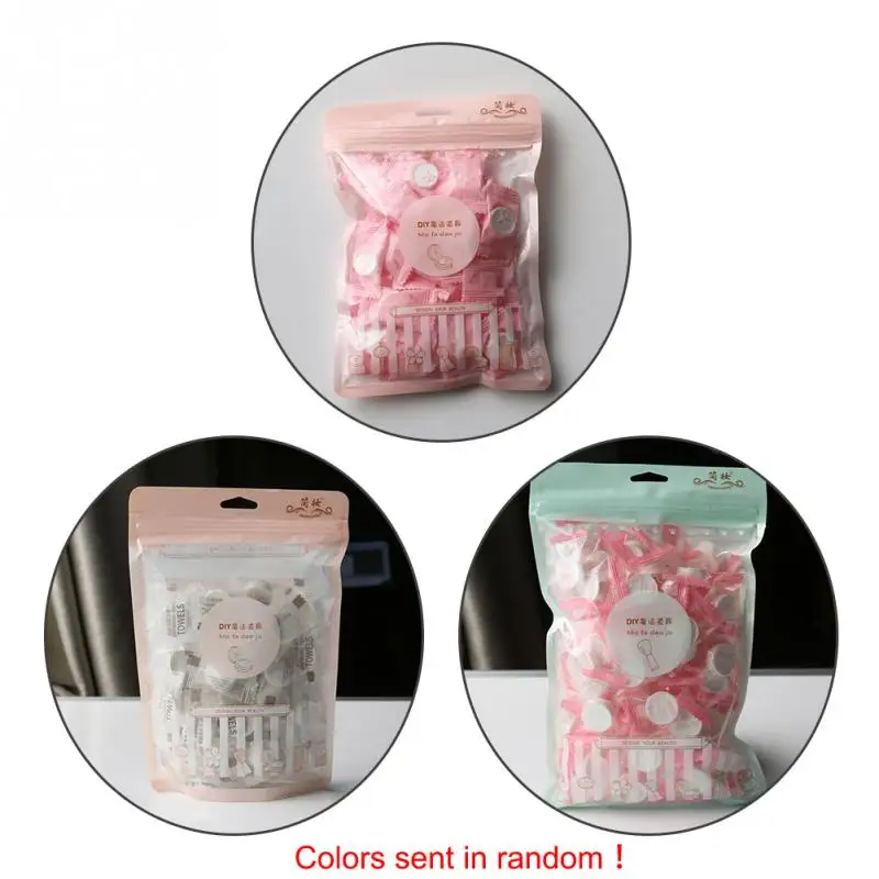

50PCS household travel Wet Wipes magic compressed towel beauty clean wash a face towel mini the disposable towels