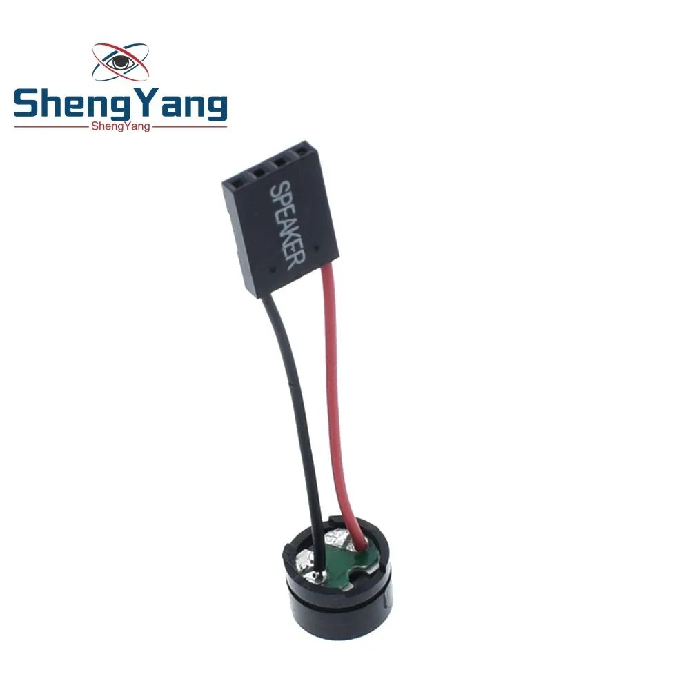 ShengYang 10 шт. мини разъем динамик для ПК Interanal BIOS компьютерная материнская плата мини бортовой корпус зуммер доска звуковой сигнал