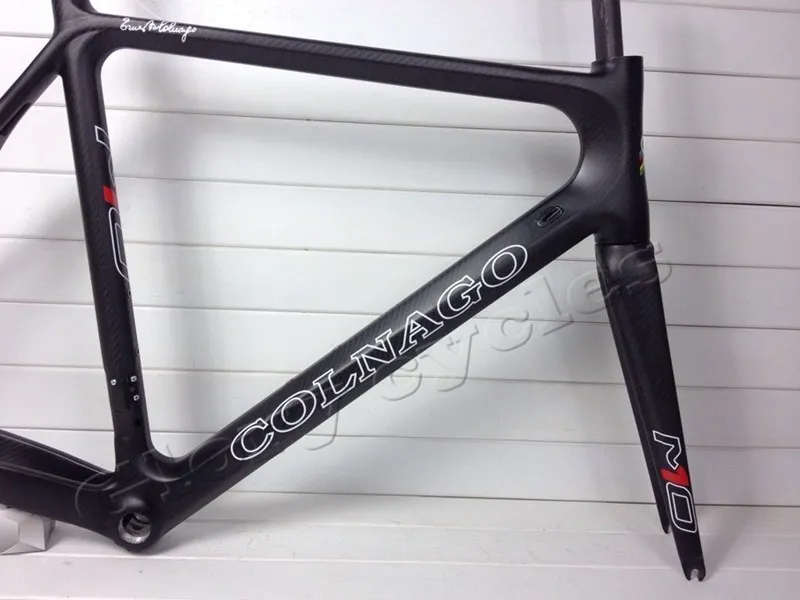 matte black colnago m10 carbon road 