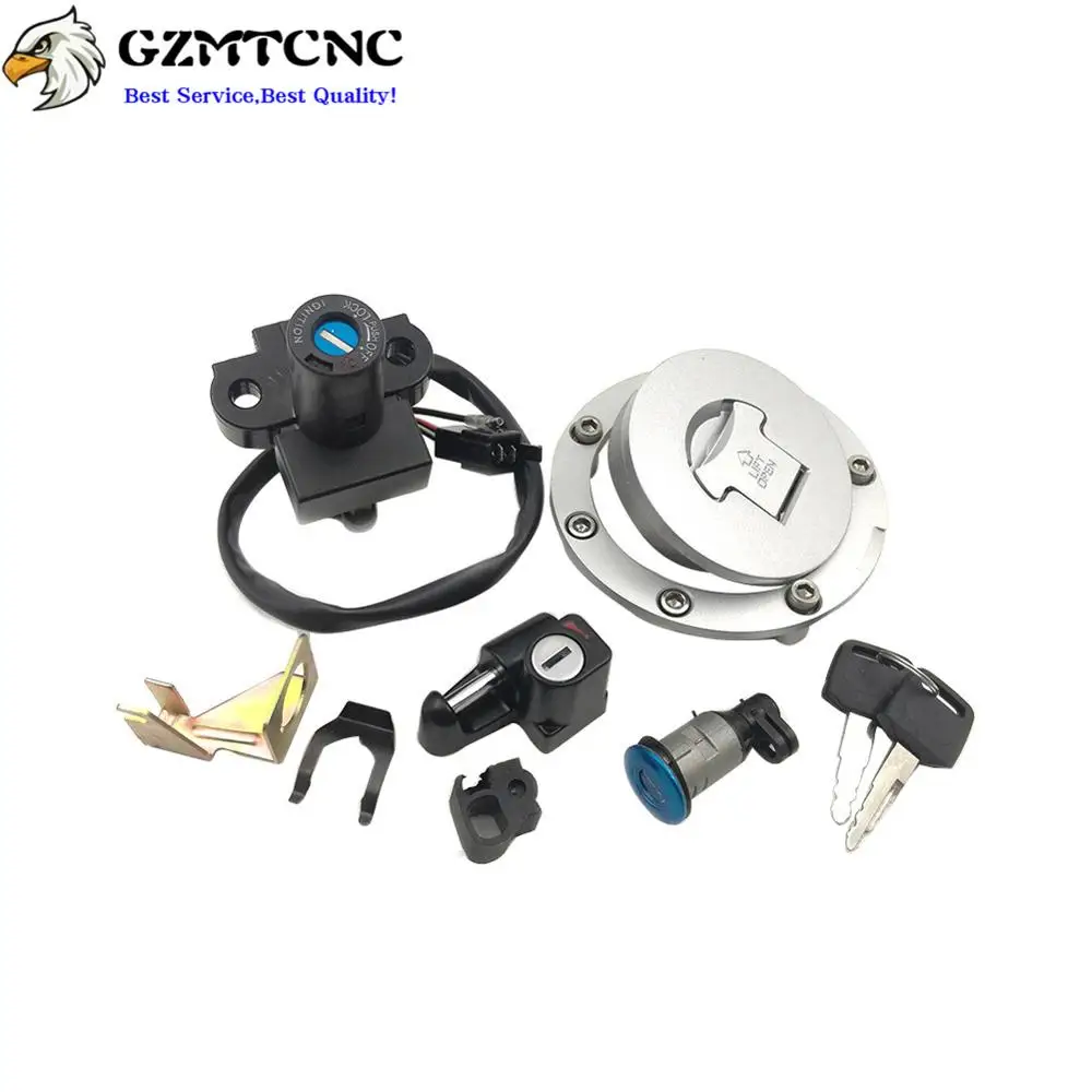 Ignition Switch Lock Fuel Gas Tank Cap Cover Seat Handle Helmet Locks w