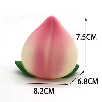 

Simulate Peach Shape Decoration for Birthday Cake