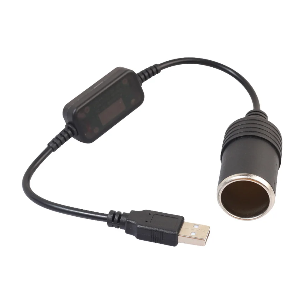 1 шт. 5 В-12 в USB Автомобильное зарядное устройство автомобильный прикуриватель