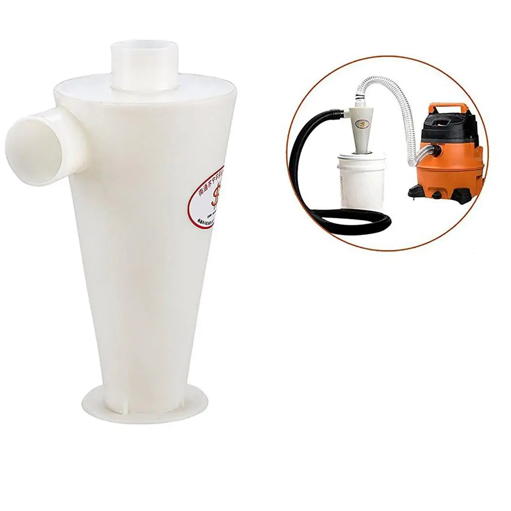 

Dust Cyclone Collector 99 28m 0 2 White 12 s 40mm Vacuum Dust Powder Anti-Static 90 Filter 2 22Kpa Separator Cyclone 03