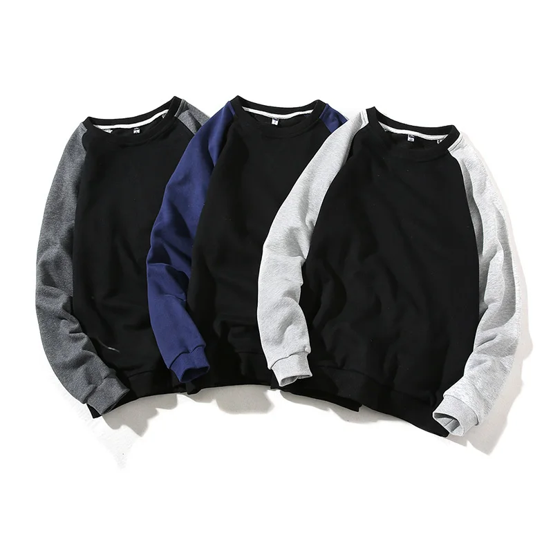 

Spring New Hoodies Men's Fashion Contrast Color Casual Sweatshirt Man Streetwear Hip Hop Loose Long Sleeve Pullover Male Hoody