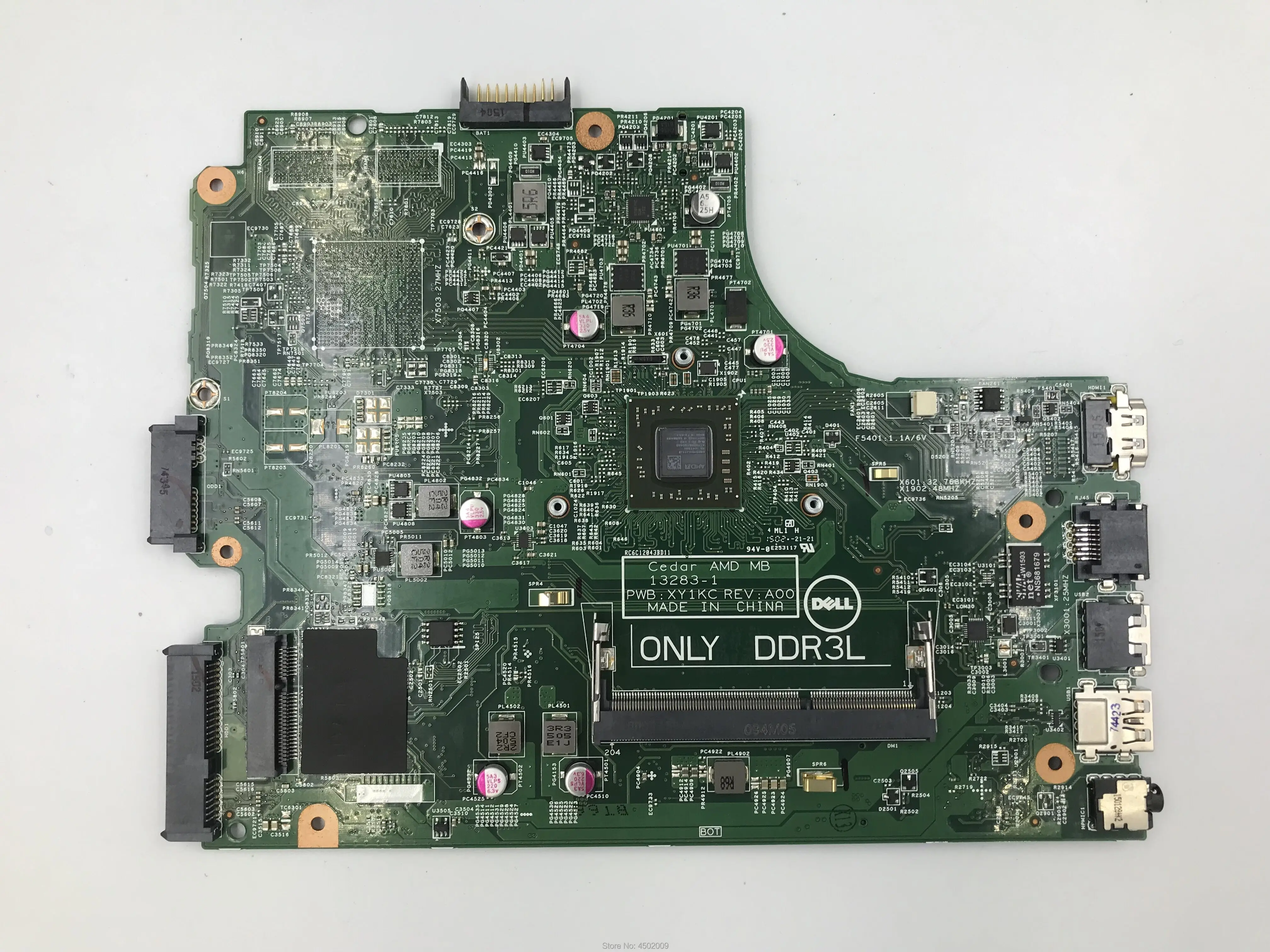 Для dell Inspiron 3441 3541 13283 1 CN 0HMH2G HMH2G материнская плата для ноутбука с E1 6010 UMA 100%